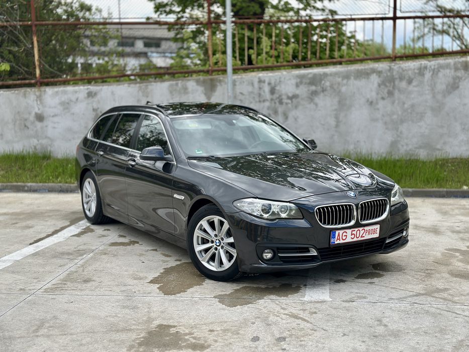 Bmw Seria 5 520d F11 Facelift Lci 2013 2.0 184cp Euro 6 Panoramic Harman Kardon Haion Electric Navi Mare Scaune Sport