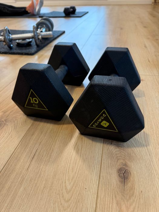 Gantere 2x10kg decathlon