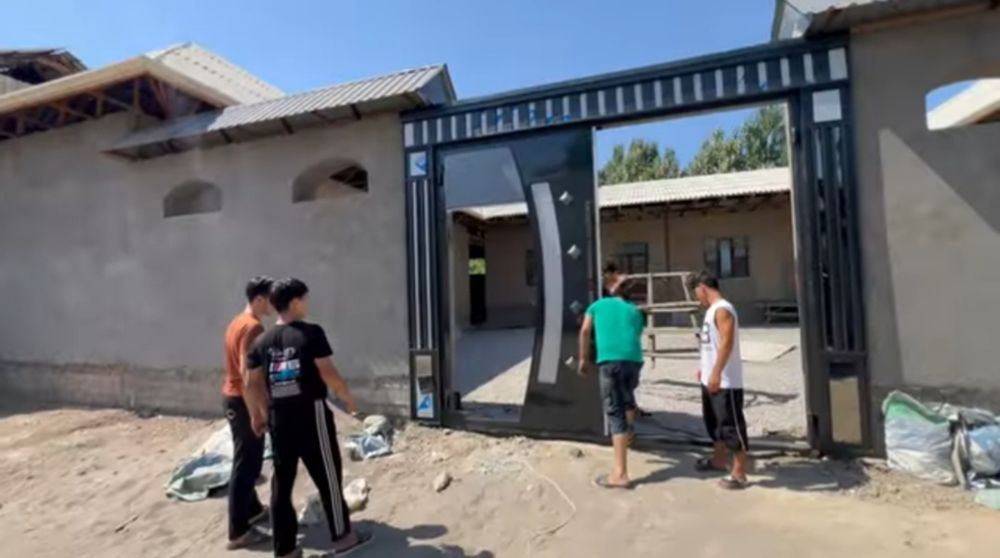 Darvoza remont варота реставрация