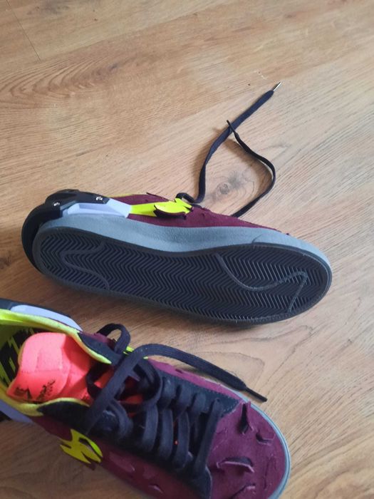 Vând Nike Blazer în colaborare, NikexAcronymxBlazerxLow 'Night Maroon'