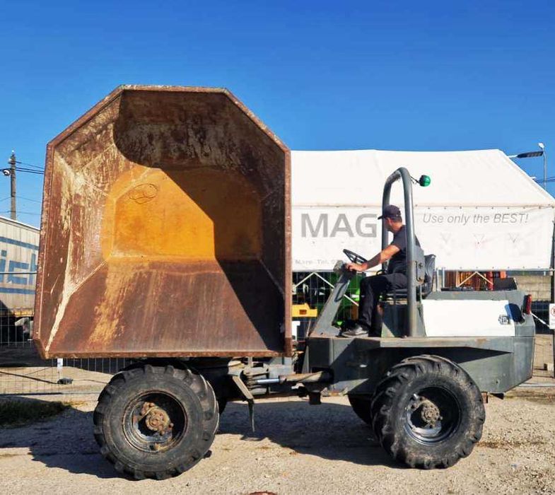 dumper Terex rotativ 6 tone