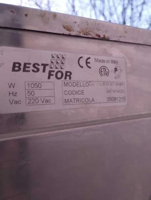 Dospitor inox 8 tavi pentru aluat 220v cu umidificare Italia