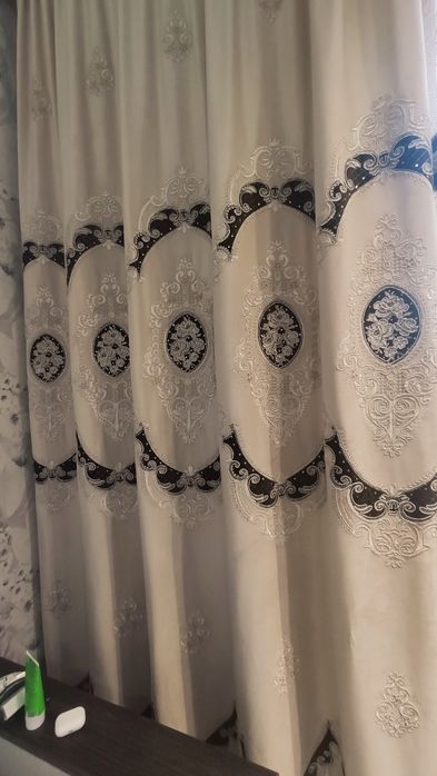 Продается шторы с тюлью