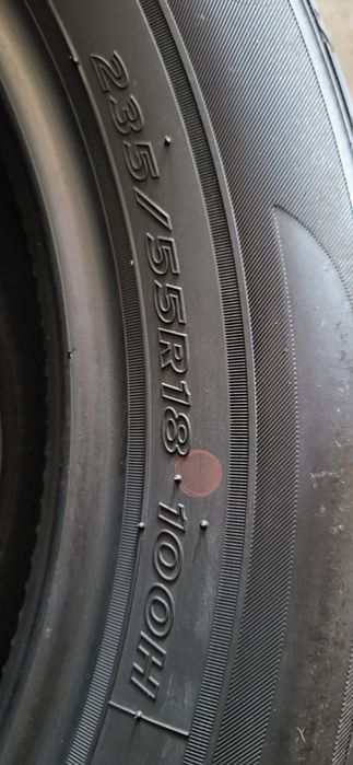 4 anvelope 235 55 18 hankook optimo 6,5mm