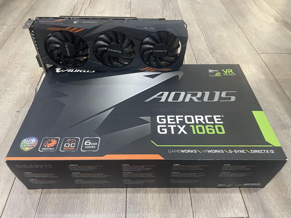 AORUS Gigabyte 1060 6 GB