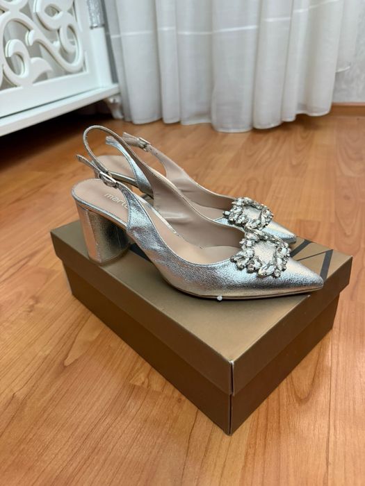 Туфли илви кожаные