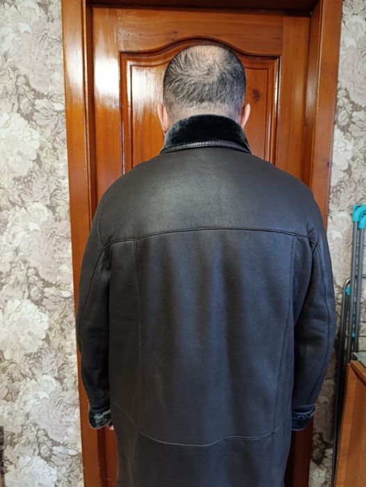 Коженая Куртка на зиму