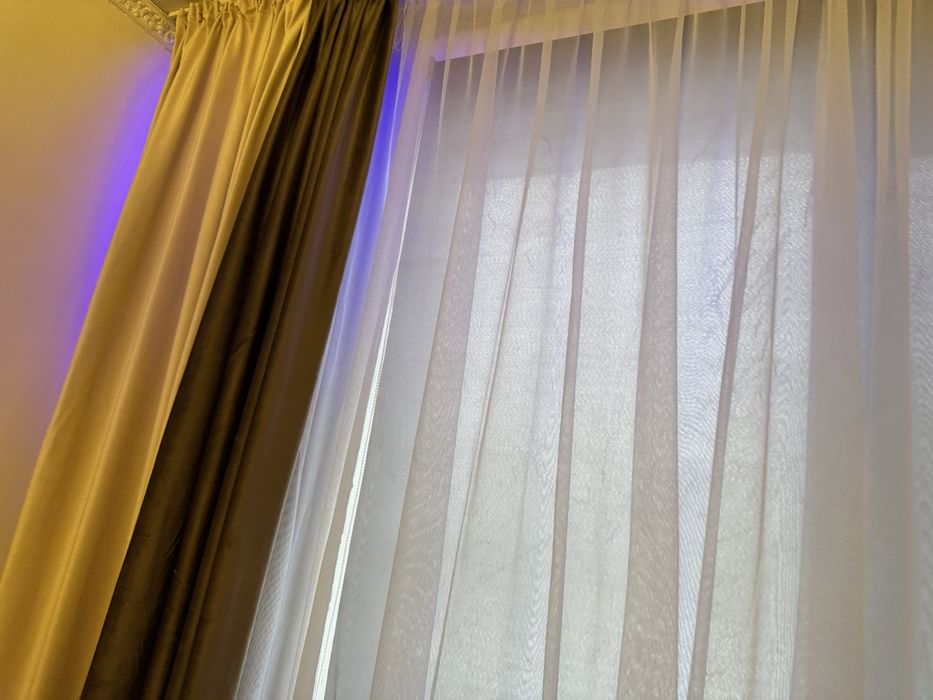 Шторы партиеры комплет для спальни