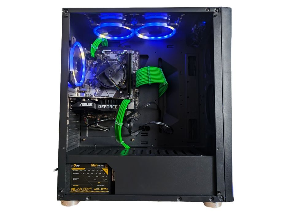 PC Reconditionat i5 9400f, GTX 1660 6GB OC, 16GB DDR4, 1TB + GARANTIE
