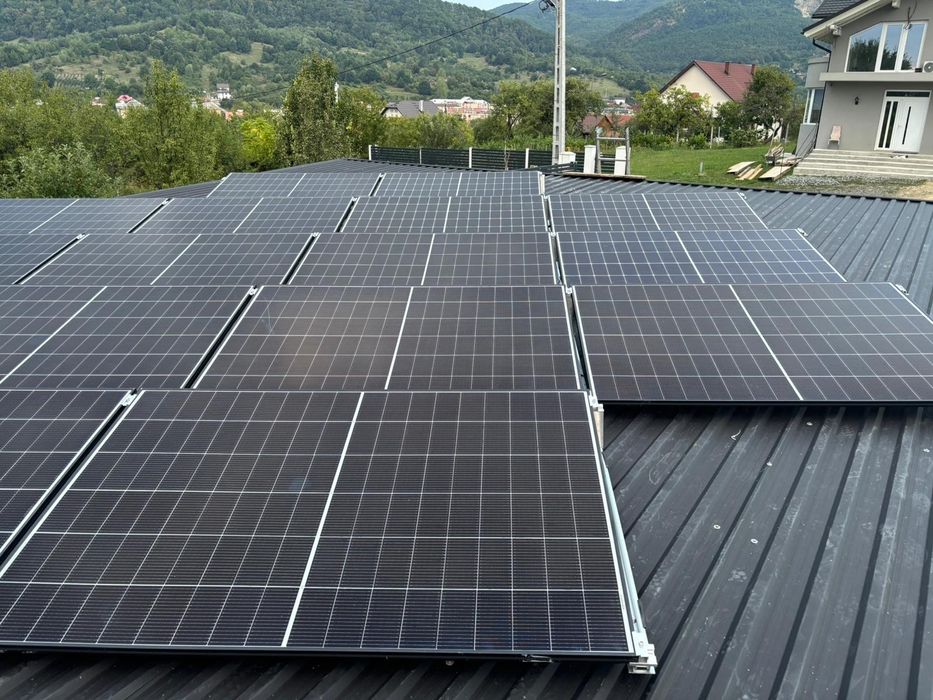 Panouri fotovoltaice , montaj