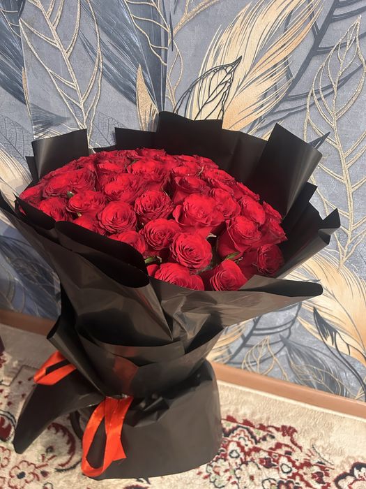 букет роза огромный