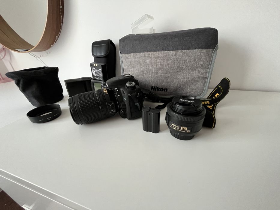 Nikon 7500 pachet.