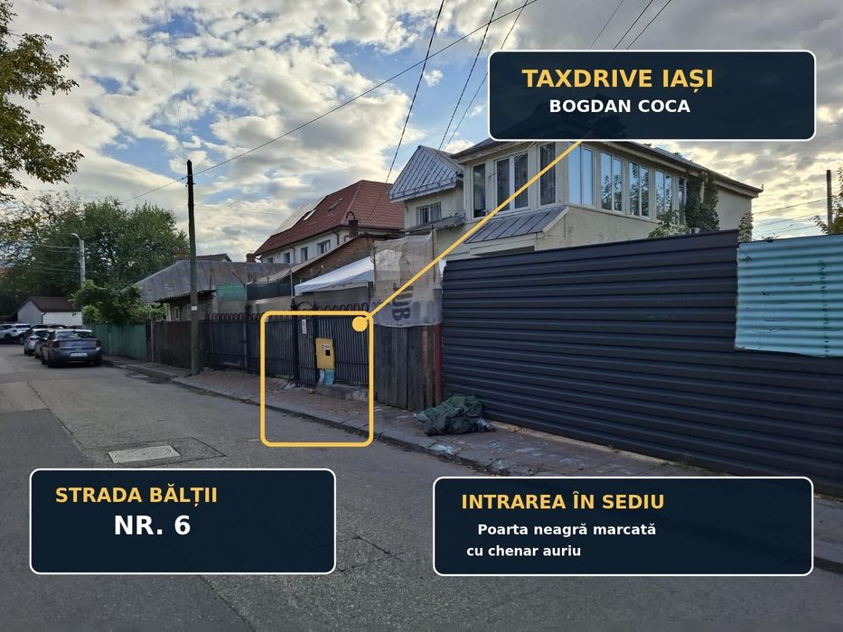 Înființare  PFA Uber / Bolt  – Acte ARR și contabilitate | TaxDrive , fără flotă, fără comision.