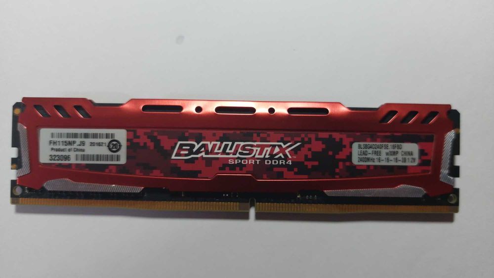 Оперативная память - BALLISTIX SPORT DDR4 8GB 2400MHz