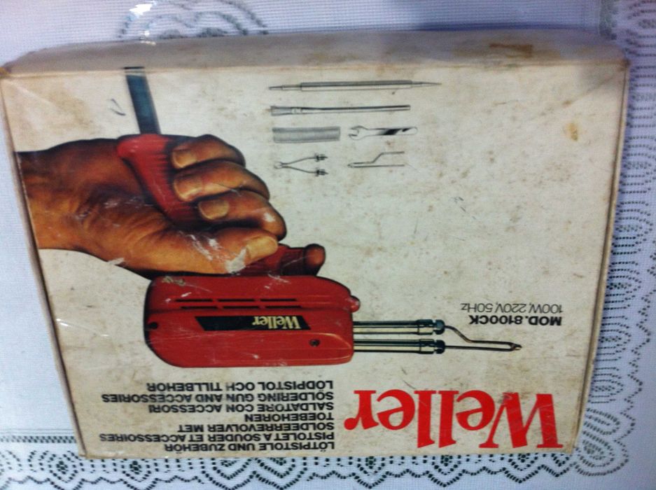 Pistol de lipit  Bosch PLP100 100W + anse (Weller Record trusa