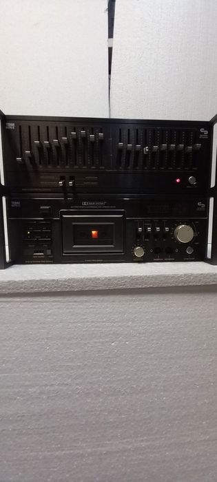 Egalizator grafic și casetofon deck Schneider Team 60 70