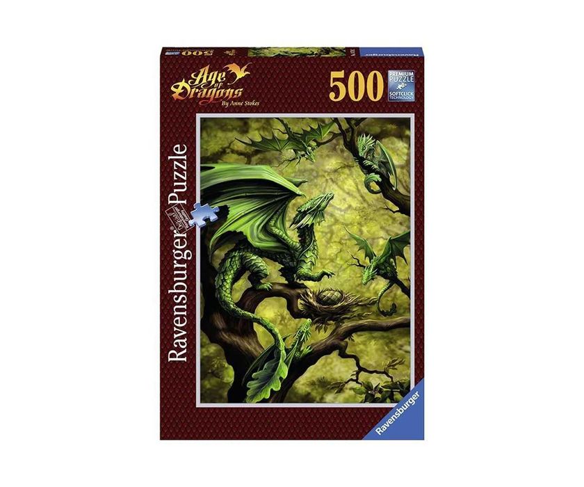 Пъзел Ravensburger 500 ел. - Горски Дракон