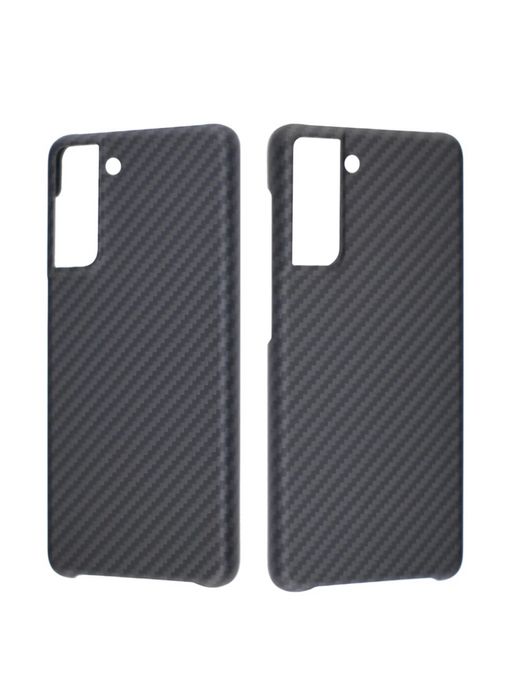 Husa Hard Carbon Slim Protectie Camera Samsung S22/S23/S24/PLUS/ULTRA