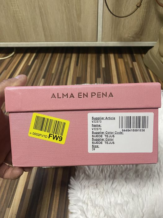 Sandale dama Alma En Pena Suede Tejus