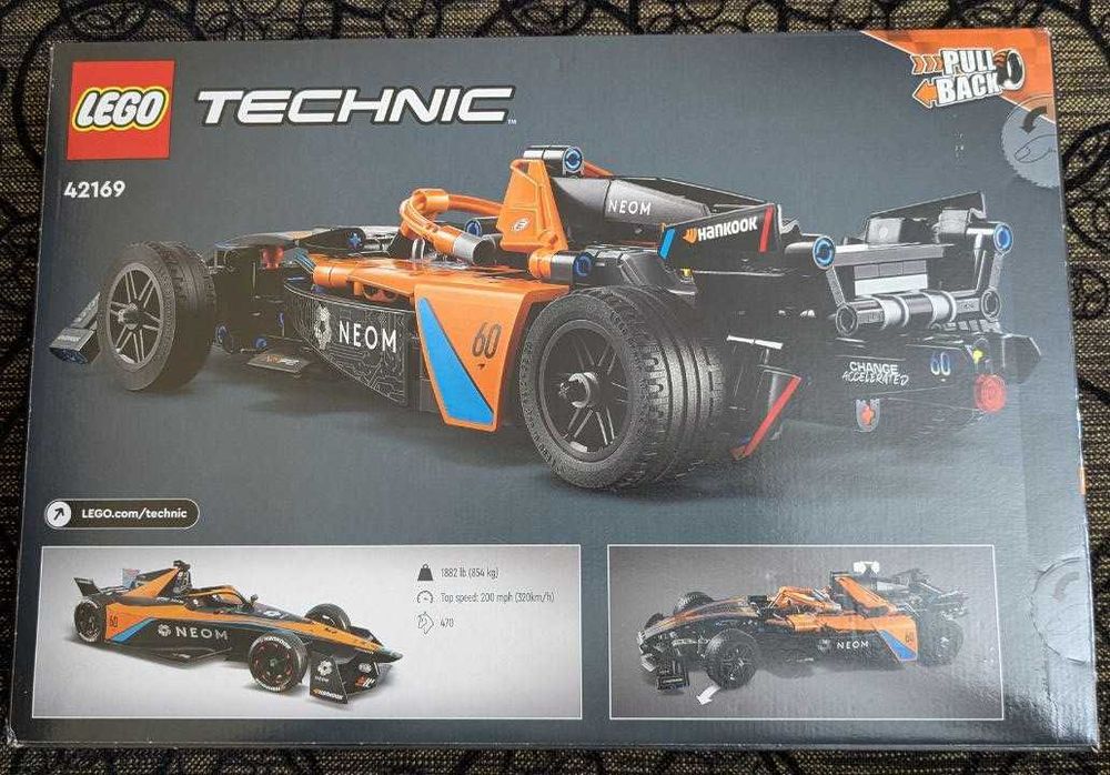 Новый Lego Technic 42169 NEOM McLaren