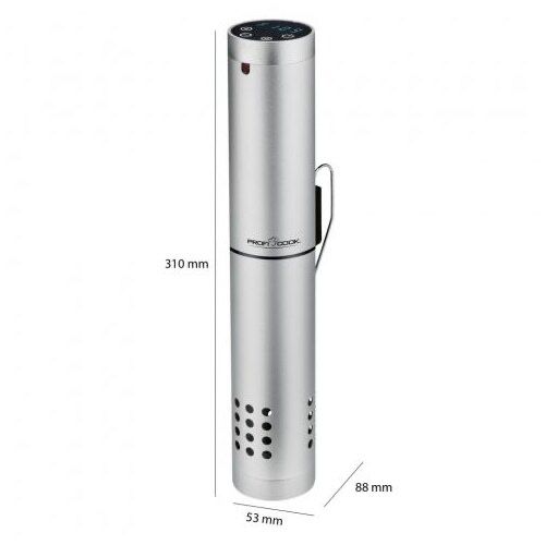 ProfiCook PC-SV 1159 Sous vide потопяем котлон, 1100W, сребрист