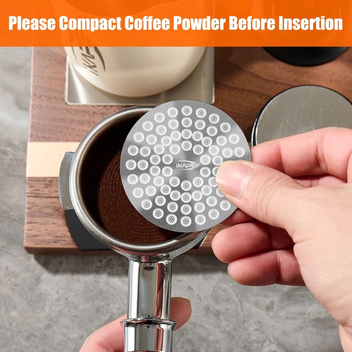 Espresso coffe shower screen,Puck screen  51 mm ikape