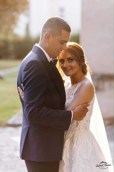 Rochie de mireasa, marimea s, A line