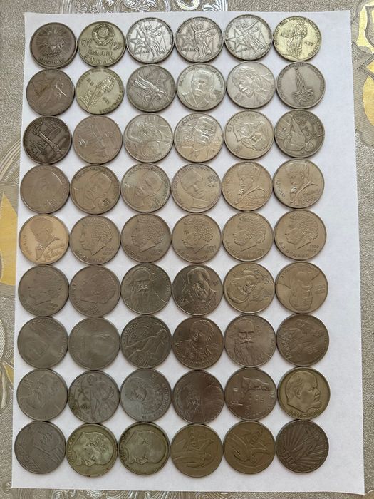 Монеты 350шт  коллекционных