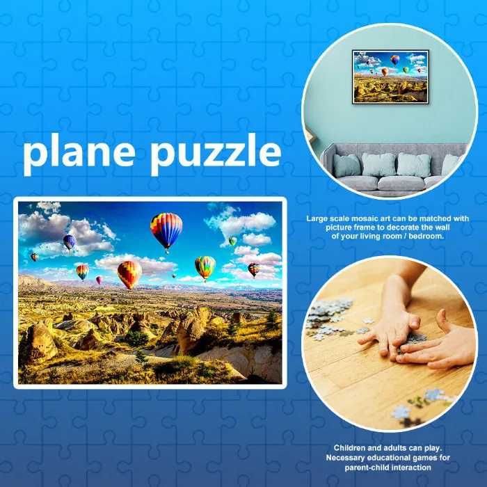 Puzzle Cappadocia 1000piese. Marime 75x50cm. Nou ambalat!