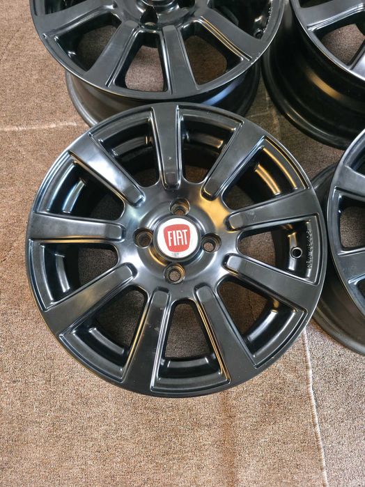 4 Jante Aliaj 4x98 15'' - Dedicate Fiat Tipo / Fiat Doblo - 6J ET 35 - Stare Excelenta !