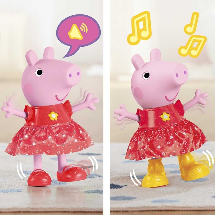Peppa Pig Интерактивна Пепа Музикална кукла Пепа Парти в калните локви