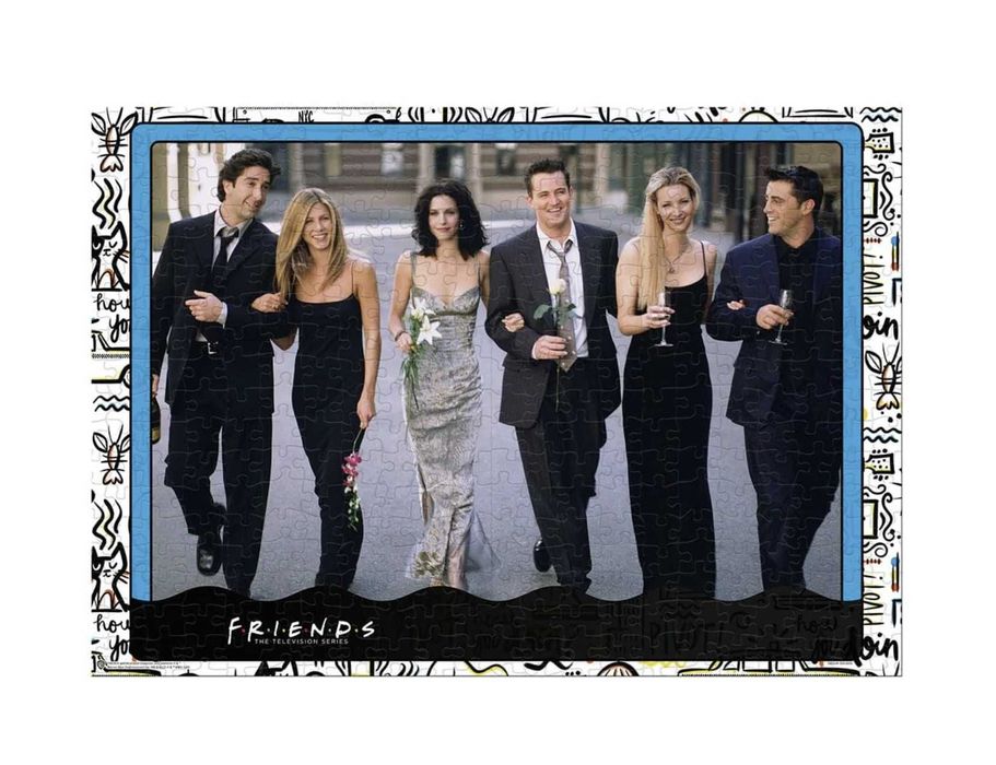 Пъзел Friends – 1000 части, героите в официални тоалети , Нови!