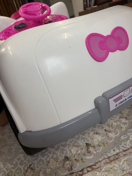 Электромобиль детский Hello kitty, как новый