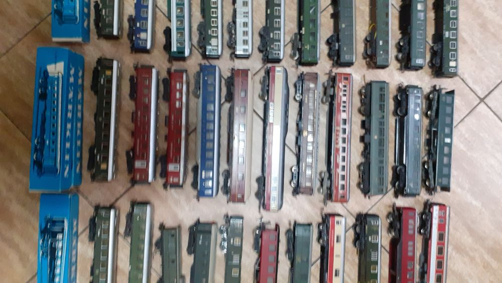 Vagoane calatori trenulet electric scara HO