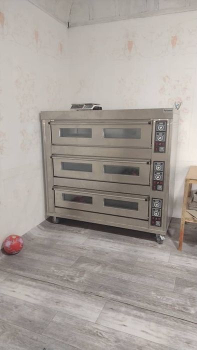 yangi, ishlatilmagan 3 qavatli professional pech — sotiladi!