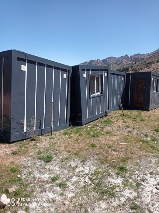 Konteynerdan tayyor kapsula, ofis va uylar