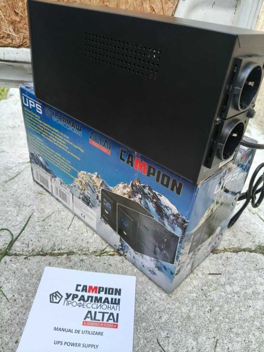 UPS sursa de curent 12v 220v Putere 600w cu acumulator incorporat si stablizator