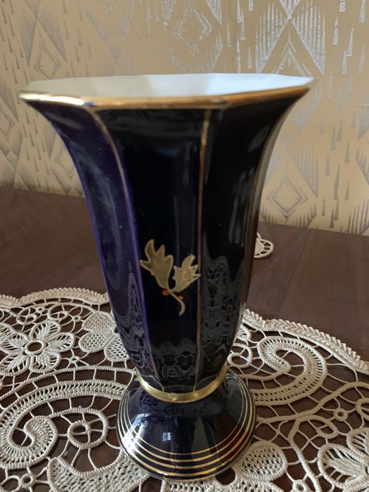 Vaza portelan cobalt
