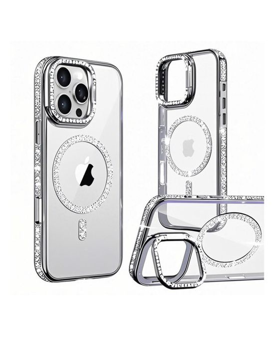 Iphone 16 16 PRO 16 PLUS 16 PRO MAX Husa Safe Magsafe Sclipici