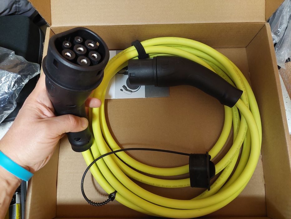 Тип 2 Type2 Кабел за зареждане на електрически автомобили  АЦ АС