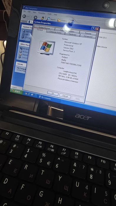 Лаптоп Acer Aspire One D260