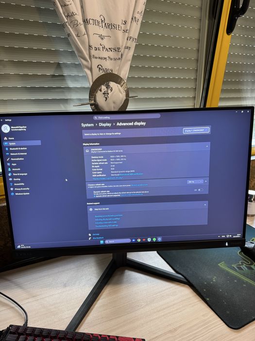 Монитор Philips Evnia (25M2N5200P/00), 24.5" (62.23cm), IPS панел, 280Hz
