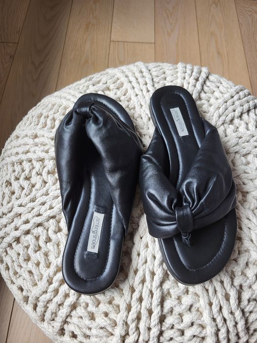 Smiling Shoes papuci negri piele marime 40