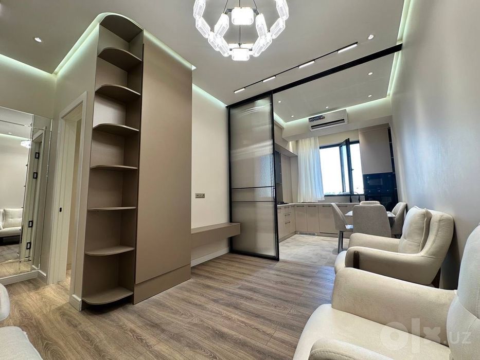 2-комнатная 50 м² с ремонтом, новостройка, ЖК Darkhan Avenue, Дархан