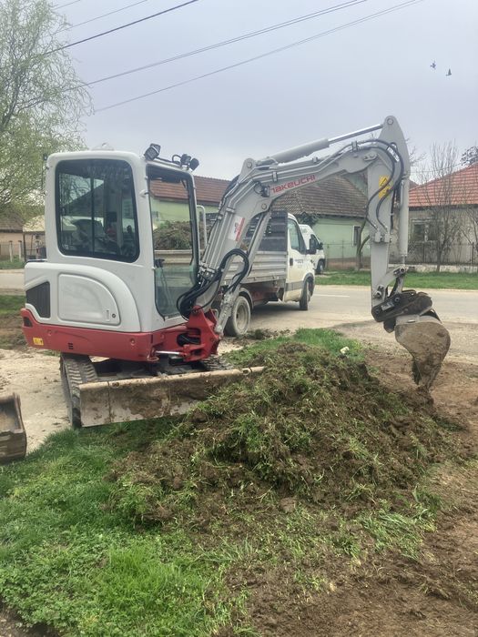 Miniexcavator&Transport&bobcat