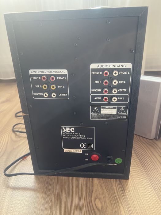 Sistem boxe 5.1 200w