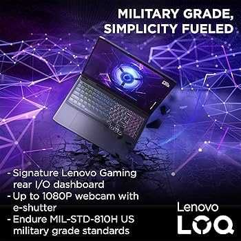 LENOVO LOQ 15 FHD IPS 144Hz, Core i5-12450H, 12GB, 512GB SSD, RTX4050