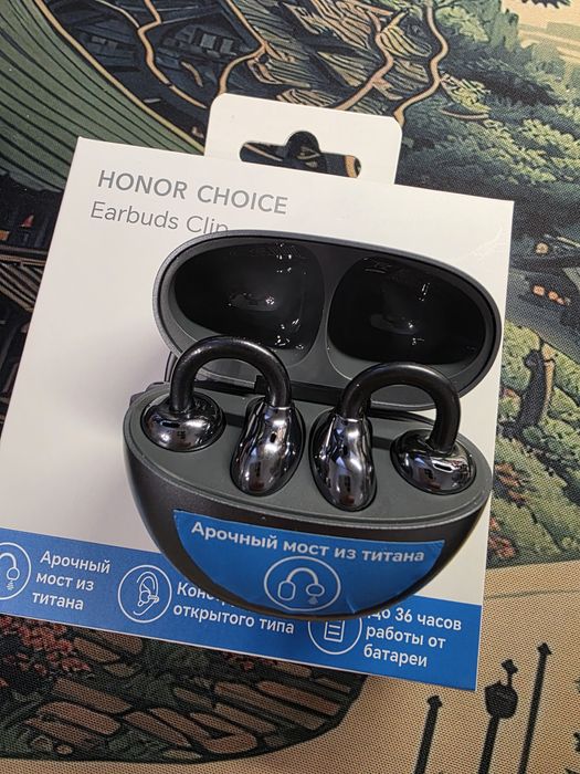 Наушники Honor choice earbuds clip