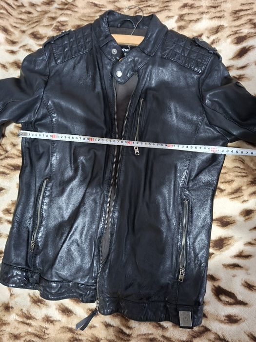 Geaca piele, Tigha,mărimea xl