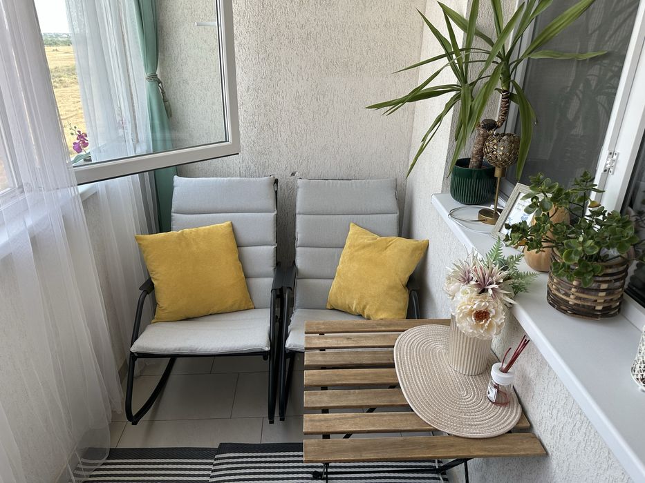 Scaun balansoar pentru balcon/terasa